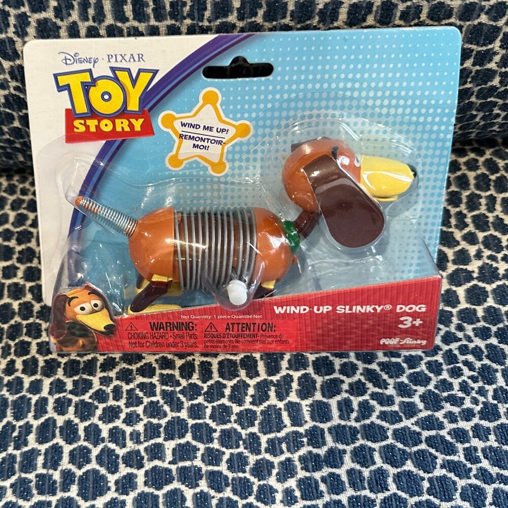 Disney Pixar Toy Story Wind Up Slinky Dog Toy